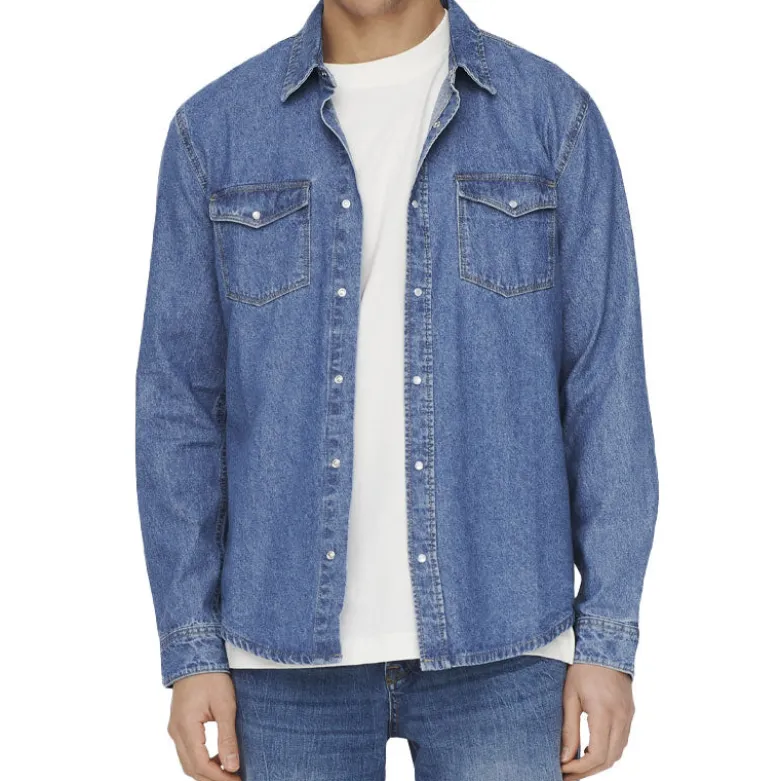 Camicia uomo Denim