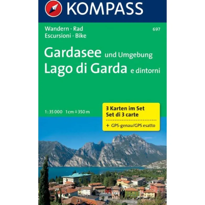 Cartina escursionistica Lago di Garda e d'Intorni 1:35.000