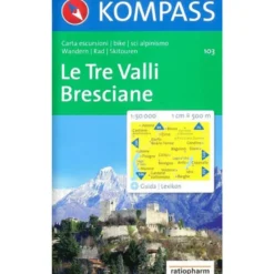 Cartina Le Tre Valli Bresciane