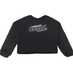 Felpa bambina Crew Crop