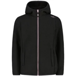 Giacca bambina knit tech melange