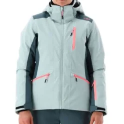 Giacca donna Sci con cappuccio staccabile