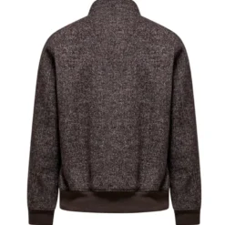 Giacca uomo bomber lana spigato