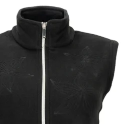 Gilet donna stampa rose