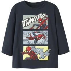 Maglia bambino little Spiderman