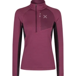 Maglia donna Stretch Color 3 Zip