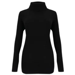 Maglione dolcevita donna viscosa