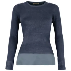 Maglione donna bordo raso