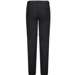Pantalone bambina zip off stretch