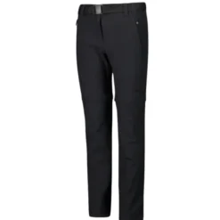 Pantalone bambina zip off stretch