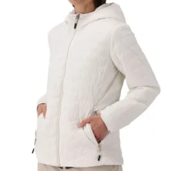 Piumino donna con cappuccio