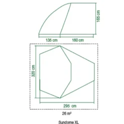 Tenda Sundome XL