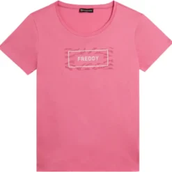 T-Shirt donna Grafica ondulata