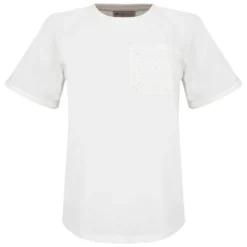 T-Shirt donna pizzo Sangallo