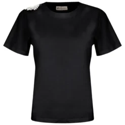 T-Shirt donna strass