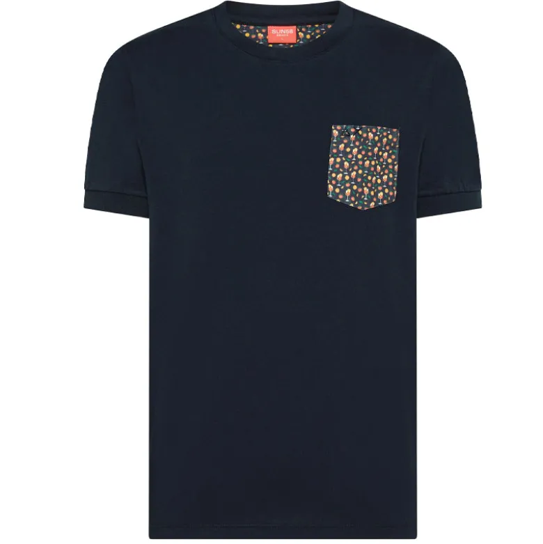 T-Shirt uomo jersey taschino
